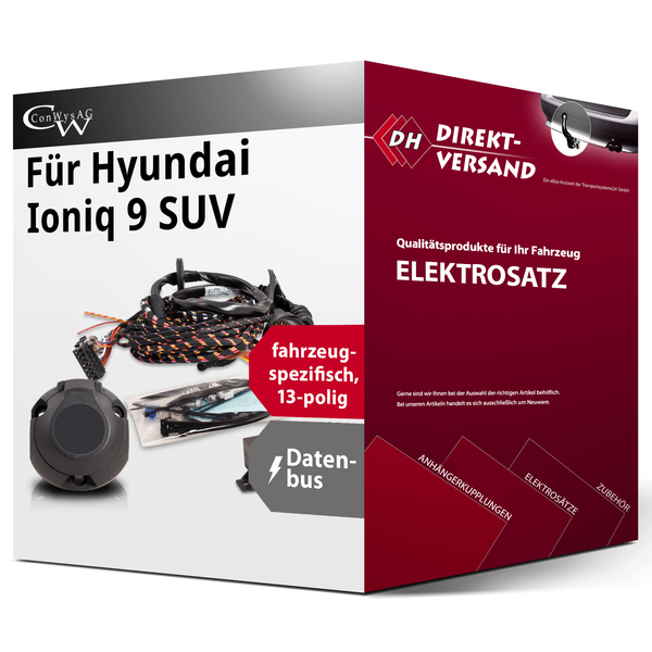 E-Satz 13Polig Spezifisch für Hyundai Ioniq 9 SUV 01.2025-Jetzt Top Esatz-image