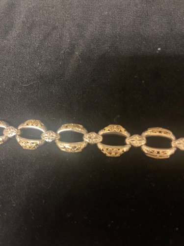 Gerochristo 18K yellow gold and silver bracelet