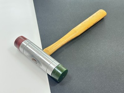   NUPLA Tools USA 153 Soft Face Interchangeable Hammer w/ Red Green Tips, NOS