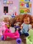 3 Vintage Barbie Rosebud Babies Mattel 80s -Clothes As Pictured- Rare (21447)