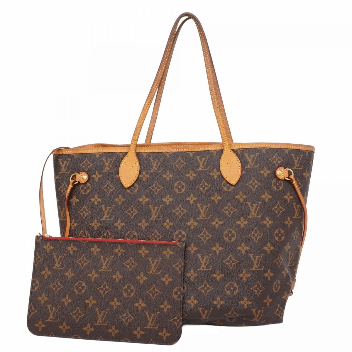 Louis Vuitton Monogram Neverfull MM Tote Bag in Cerise M46987 675546-image