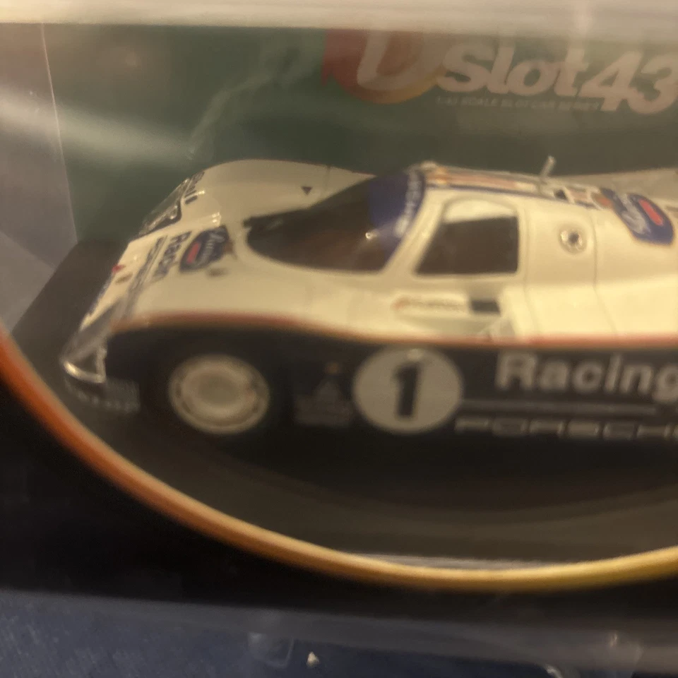 Kyosho DSlot43 PORSCHE 962C LeMans #1 Japan Sealed Slot Car - Image 2 of 4