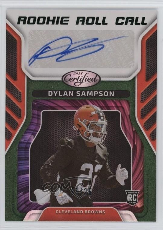 2025 Certified Mirror Green 17/25 Dylan Sampson #RRC-DYS Auto RC y5d