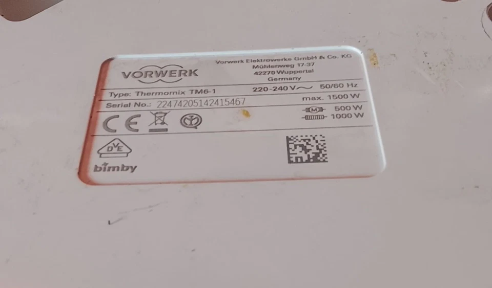 Vorwerk Thermomix TM6, foto 2 di 2