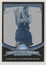 2008-09 Topps Treasury Press Plate Cyan Framed 1/1 Samuel Dalembert #61 0a2