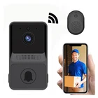 Smart Wireless Video Doorbell, WiFi Camera With Night Vision, Cloud Storage