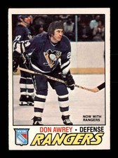 1977 O-Pee-Chee NHL #137 Don Awrey  NM/NM+ X3318684