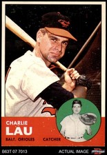 1963 Topps #41 Charlie Lau Orioles 8 - NM/MT
