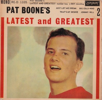 Pat Boone - Pat Boone's Latest And Greatest (Number Two) (7'', EP, Mono)