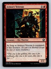 Armory Veteran Adventures in the Forgotten Realms 130 NM Foil MTG