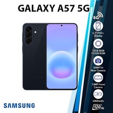 Samsung Galaxy A57 5G Android Cell Phone (12GB+512GB/NAVY/Dual SIM/Unlocked)