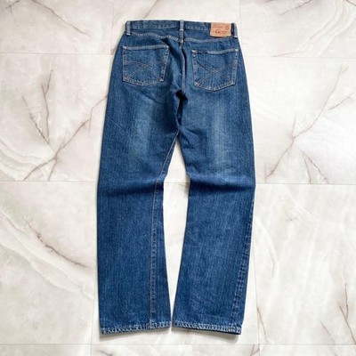 Warehouse Blue-Gray W32 14oz Selvedge Straight Denim Jeans Made In JAPAN