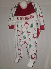 Baby 1st Christmas Outfit 3 piece 3mos