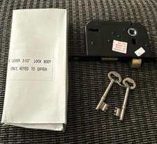 3 Lever 2-1/2 Lock Body with 2 Keys