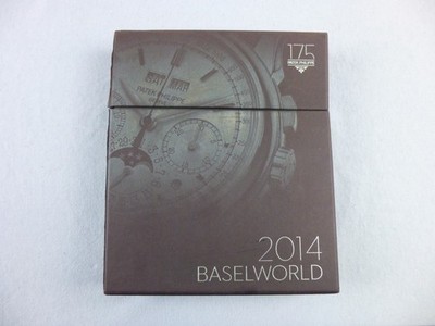 PATEK PHILIPPE Baselworld 2014 Box mit 18 Prospekten zum 175. Geburtstag