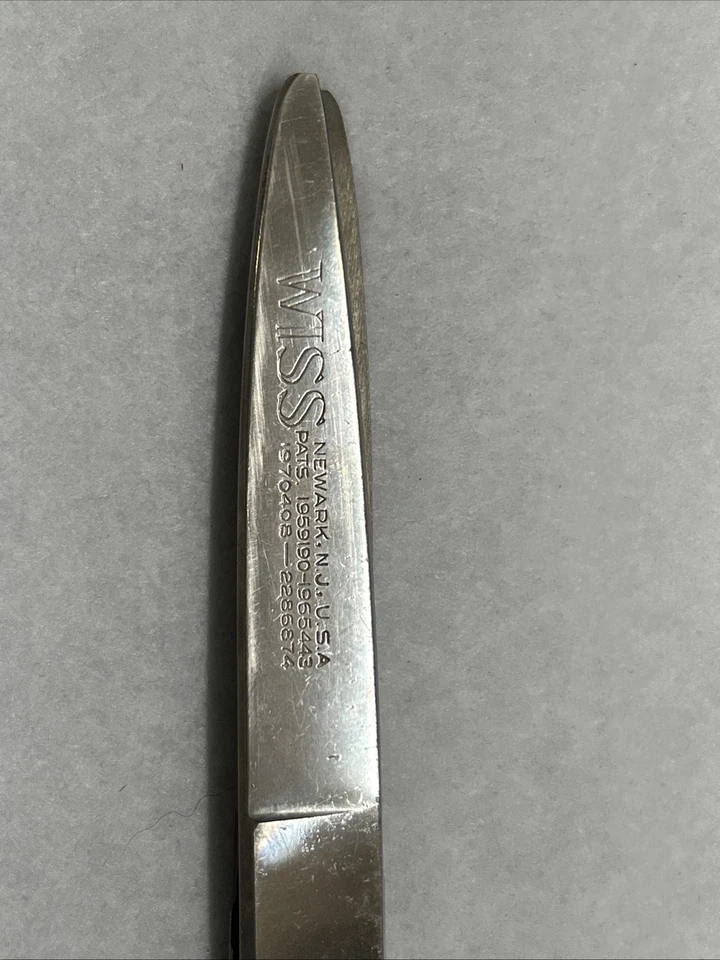 Vintage Wiss Professional 9" Pinking Shears CB-9 Made in Newark New Jersey USA - Image 2 of 4