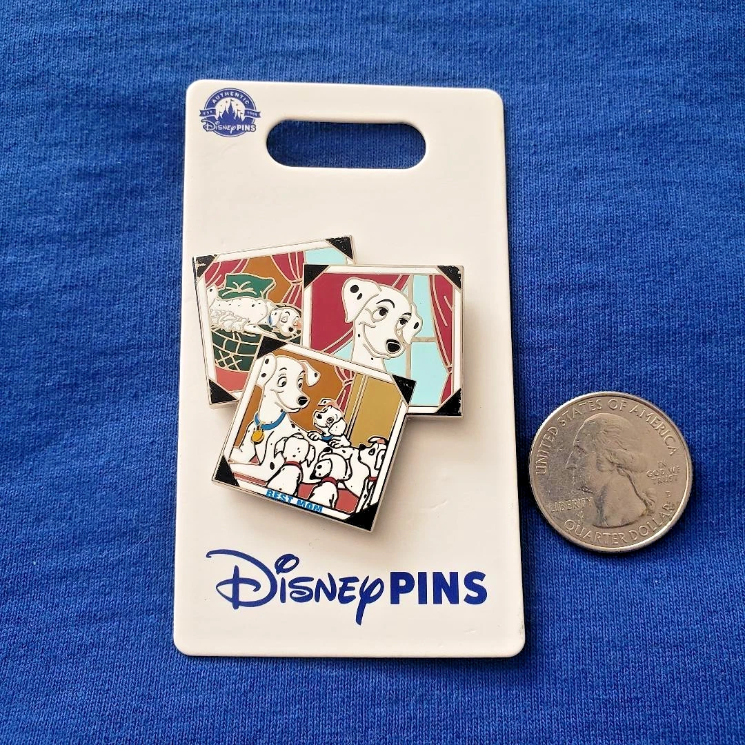 101 Dalmatians Perdita and Puppies Snapshots Best Mom Disney Pin 161210