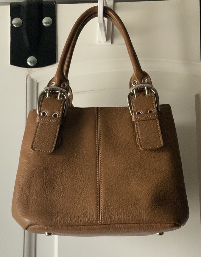 Tignanello Brown Leather Handbag | eBay