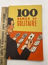 Rare First Edition Helen L. Coops 100 Games of Solitaire Whitman Publishing 1939