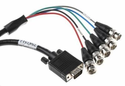 Câble VGA Noir VGA vers RS PRO / Mâle / Mâle, VGA 15 m | RS