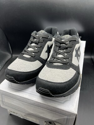 A Bathing Ape Bape Track Sta LT 'Black Grey' Men s Size 8 DS OG ALL (1C80191012)