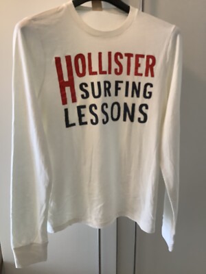 Hollister Shirt Langarm Gr.: XL Surfer Direkt aus USA Neu m.Etikett