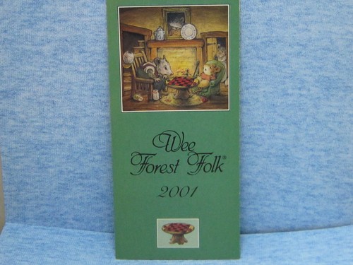Wee Forest Folk WFF 2001 Brochure Catalog Pamphlet Price List Excellent Cond