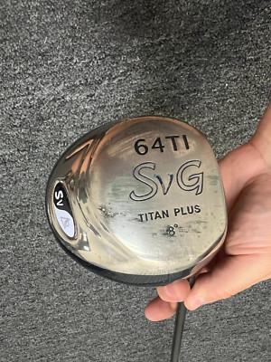 Titan Plus SVG 8* Degree Driver 64TI RH SVG Sports 45'' Stiff Flex Comp Lite 603