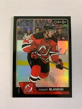 2016-17 O-Pee-Chee Rainbow Black #250 Joseph Blandisi 002/100 - NJ Devils