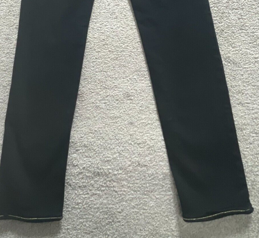 AG Adriano Goldschmied Jeans Women's 27 R Black Cigarette Straight leg Skinny thumbnail 10