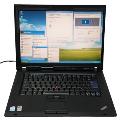 Lenovo Französisch Windows XP Français 4GB 160GB Notebook Laptop VGA DVD-R 15,4''