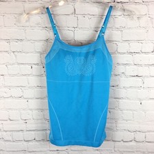 Jockey women s blue Cami tank top built-in support large