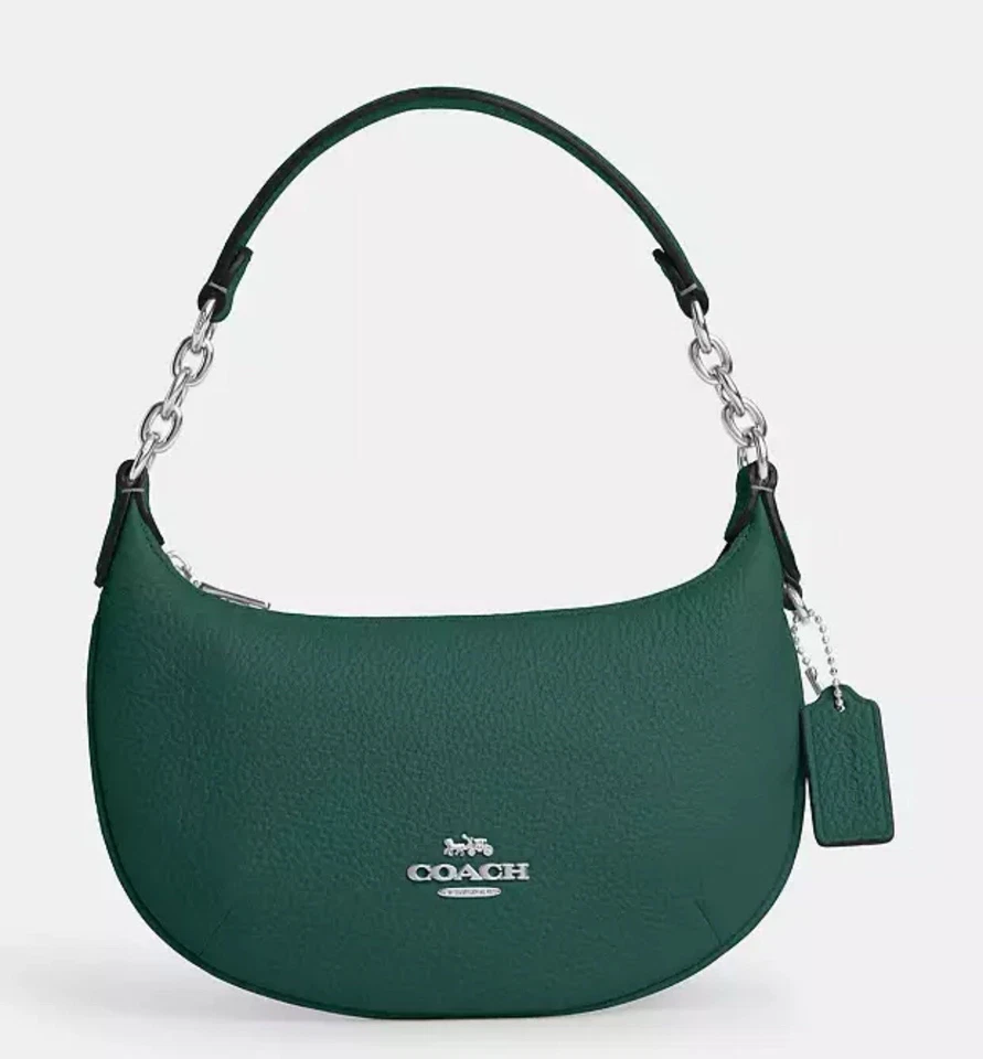 Bolso Coach Mini Payton (SV/verde esmeralda)