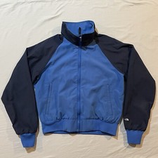Vintage The North Face Bomber Jacket Full Zip Blue Mens Large USA Made