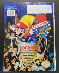 1990 Nintendo Power Magazine #12 May/ June NES Super C, Final Fantasy, Tip Book