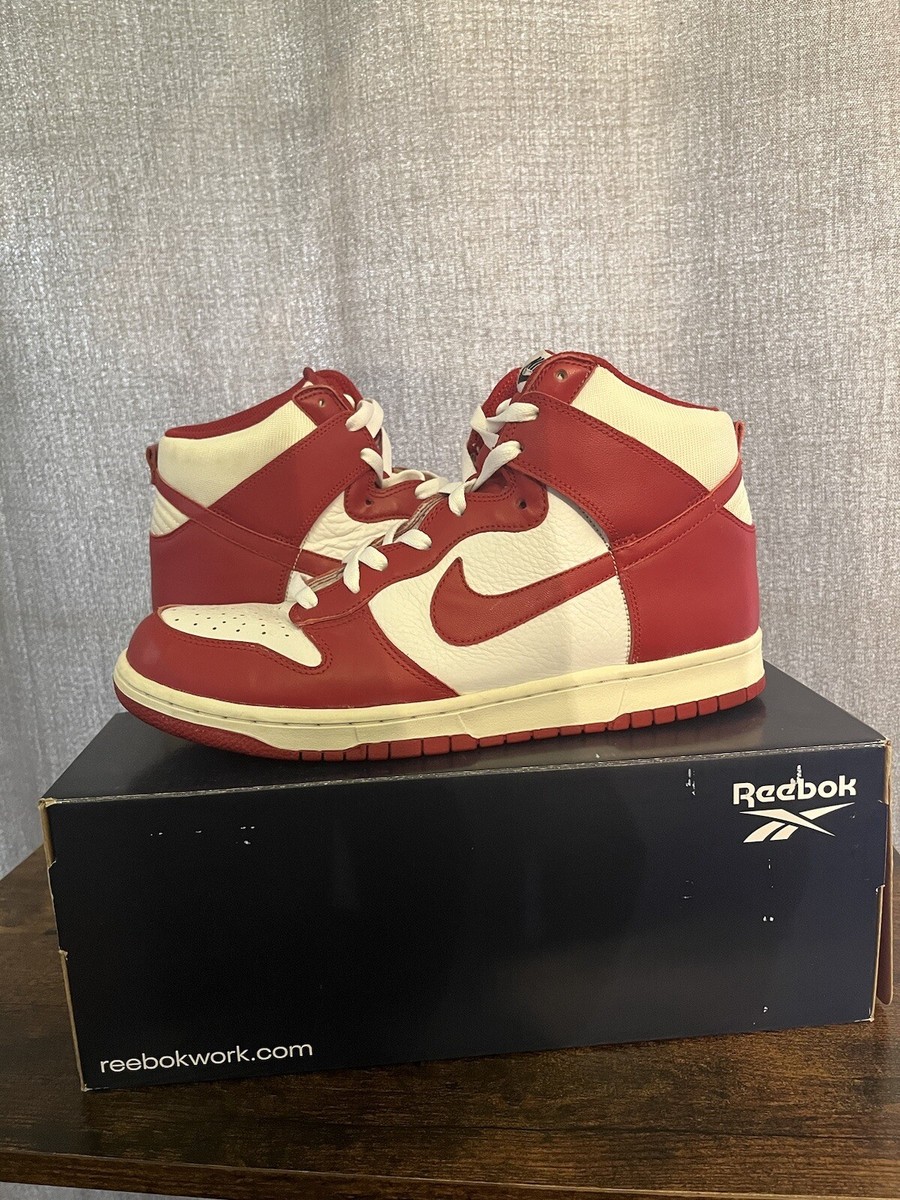 Size 12 - Nike Dunk High Varsity Red White - 317982-162 | eBay display picture 1