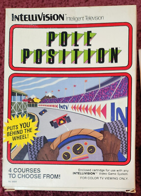 INTV Pole Position for Mattel Intellivision CIB TESTED!