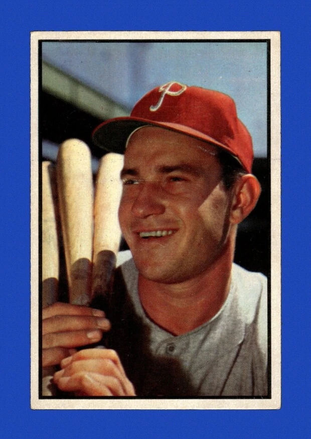 Del Ennis trading card