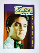 The Official Elvis Presley Fan Club Magazine Of Great Britain Oct - Nov  2006