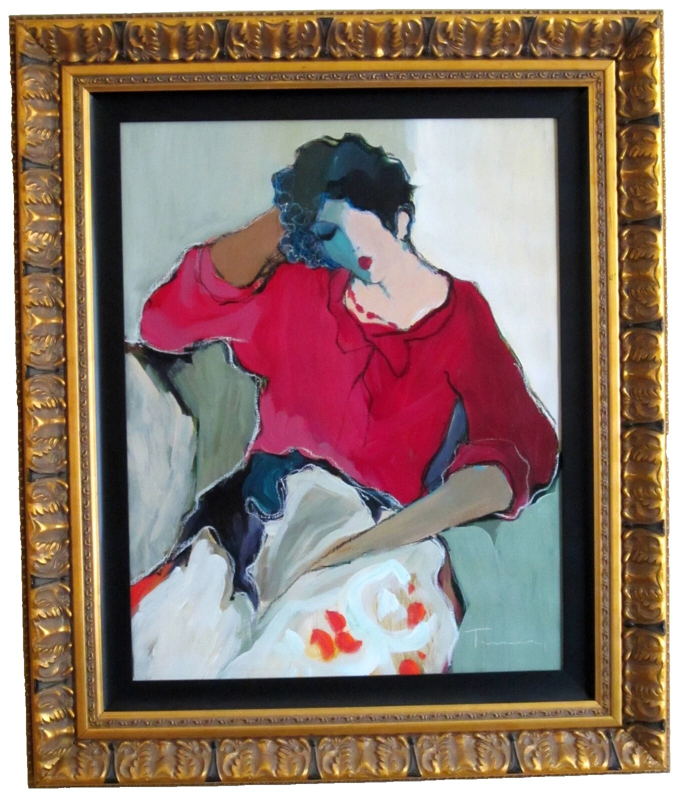 Itzchak Tarkay Acrylic Art Paintings