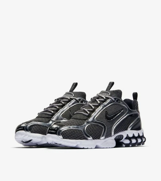 STUSSY × NIKE AIR ZOOM SPIRIDON CG2 (CU1854-001) BRAND NEW US 8.5