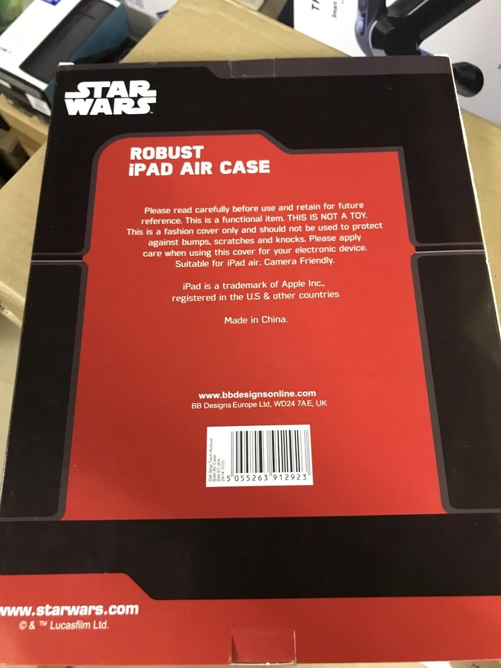 ⭐️Disney Star Wars The Force Awakens Robust Black Apple iPad Air Protective Case - Image 2 of 2