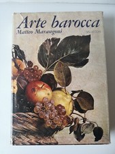 Arte Barocca-Matteo Marangoni-Vallecchi ed.-1973