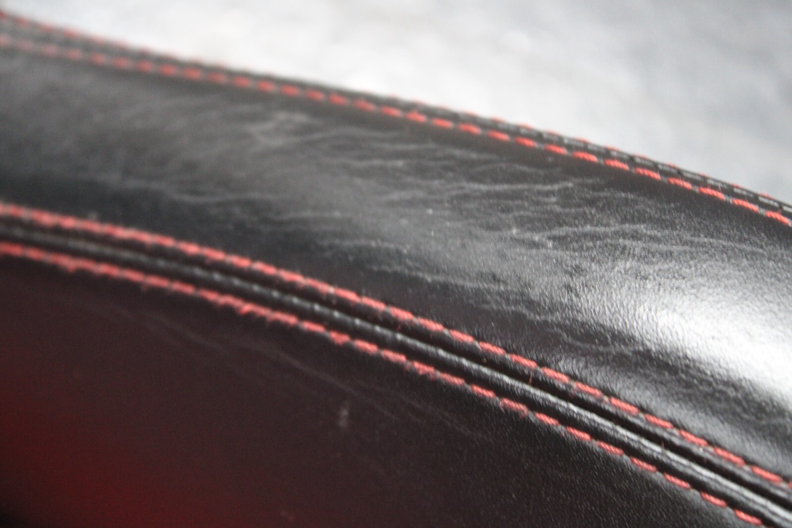 Lamborghini Huracan, LH, Left, Front Seat, Black/Red, Worn Leather, Used
