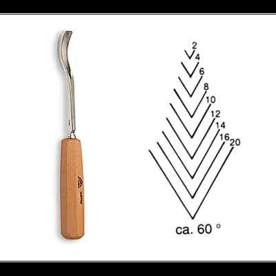 SGORBIA CON MANICO AFFILATA STUBAI mod.44 Lunga Cod.:5544