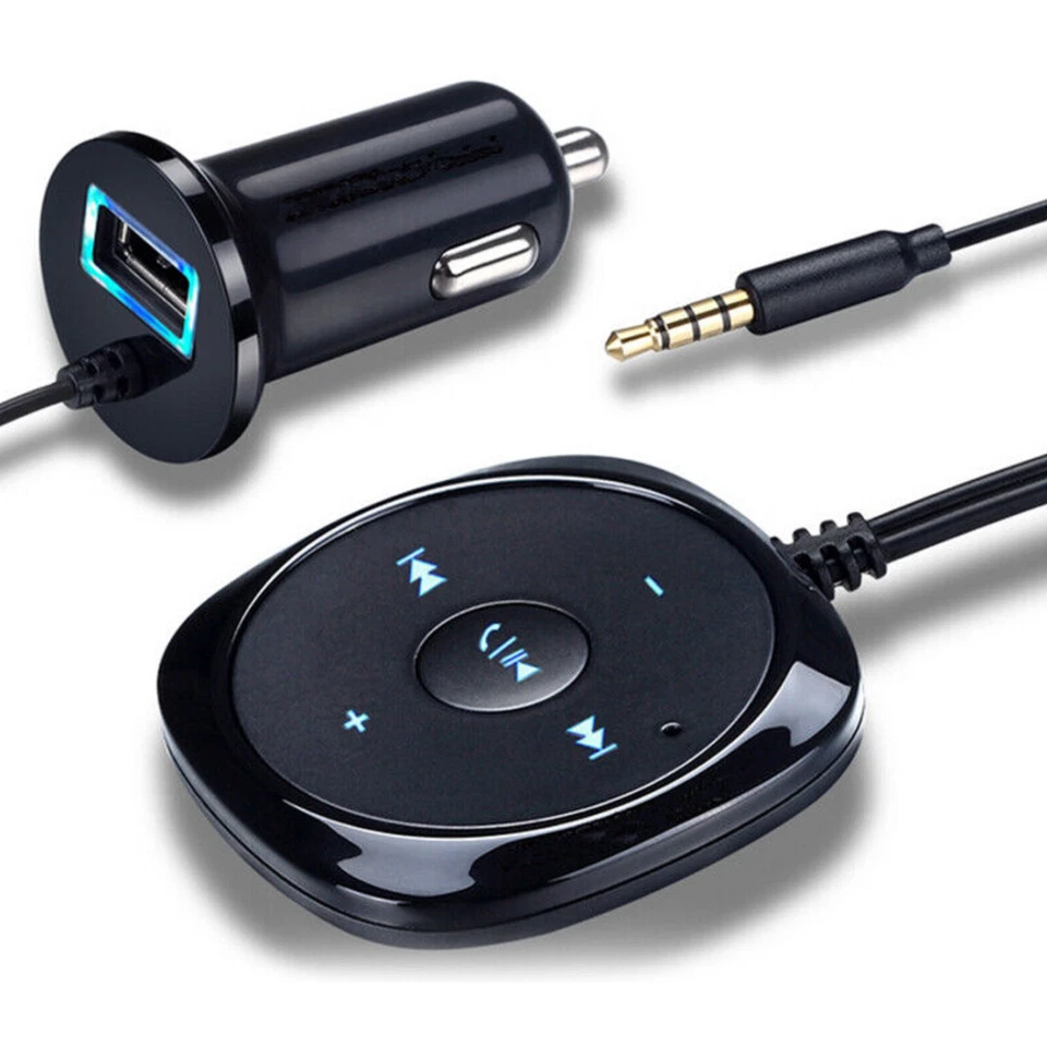 Car Kit FM Transmitter MP3 Player USB Charger AUX Wireless Bluetooth Handsfree a - Image 4 of 4