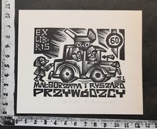 WUNDERKAMMER K EXLIBRIS 66 - "POLAND ERA" - *R LEWANDOWSKI* - X SIGNED