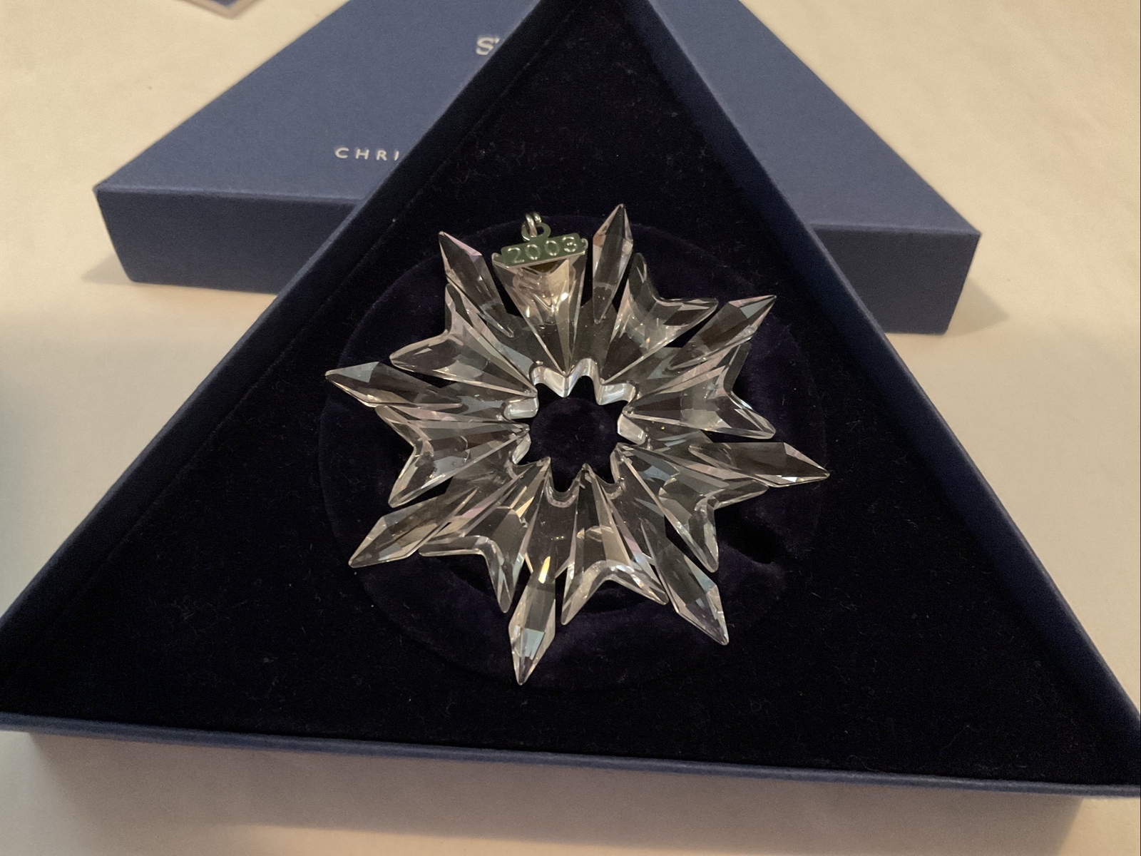 Swarovski Christmas Ornament 2003 eBay