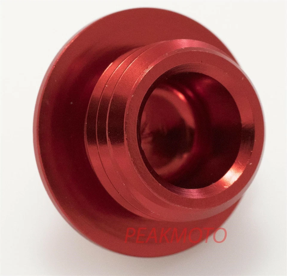 ZETA - ZE89-2110 RED Oil Filler Plug Honda CRF150R CR125R CR250R CRF250R CRF450R - Image 3 of 4