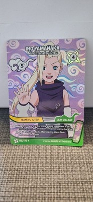 Ino Yamanaka Naruto Mythos 2nd Edition EN-  AA RARE